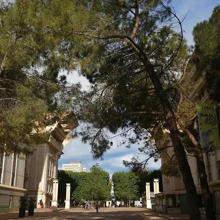 Acadie : Quartier Antigone, Ascenseur Tramway Calme Montpellier
